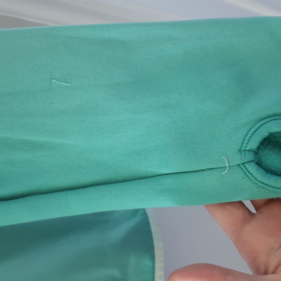 Fleecy minty green Merrell zip hoodie - Picture 4 of 6